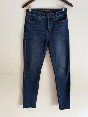 RW&CO. Women's Dark Blue Straight Leg Jeans